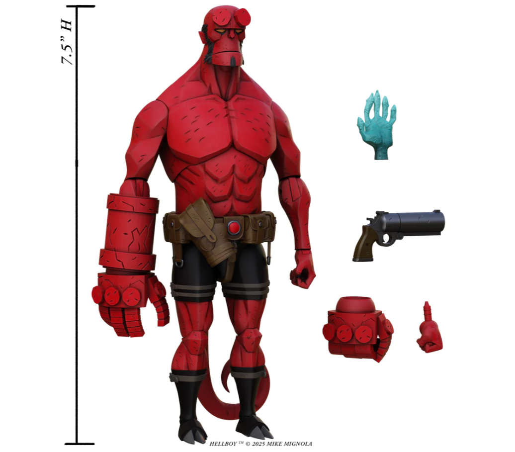 Hellboy 1:12 Scale Action Figures Wave 1 Hellboy (Box Full of Evil) - Image 5