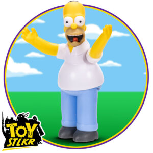 The Simpsons Wave 6 Homer Simpson (Screaming) 2.5in Figure