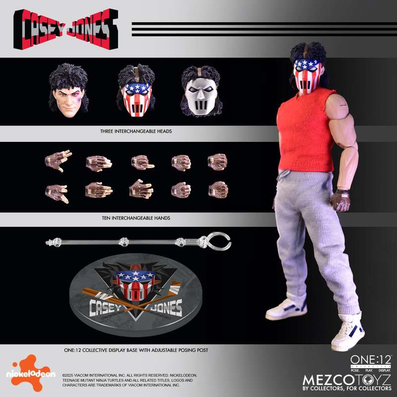 Teenage Mutant Ninja Turtles One:12 Collective Casey Jones - Image 17