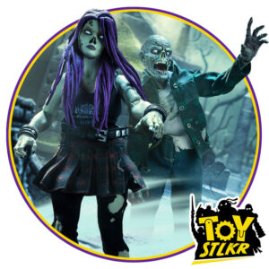 Mythic Legions GRAVEYARD ZOMBIES Worker and Rocker Zombies (Set of 2)