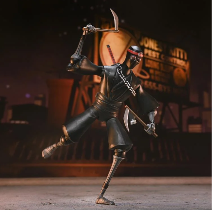 TMNT (2012 CARTOON) - ULTIMATE FOOT SOLDIER ACTION FIGURE (box not mint) - Image 5