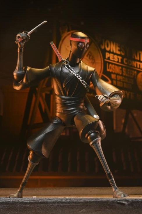 TMNT (2012 CARTOON) - ULTIMATE FOOT SOLDIER ACTION FIGURE (box not mint) - Image 7