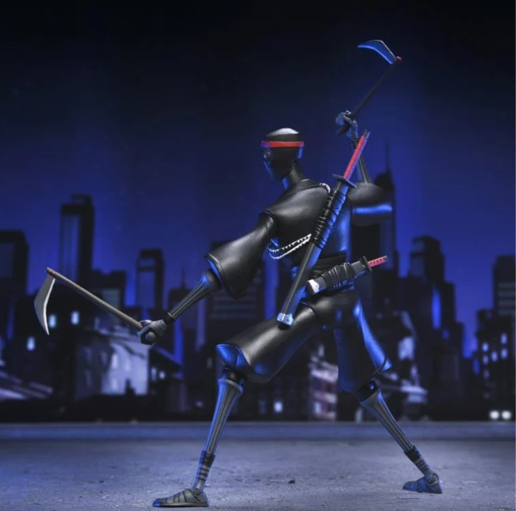 TMNT (2012 CARTOON) - ULTIMATE FOOT SOLDIER ACTION FIGURE (box not mint) - Image 11