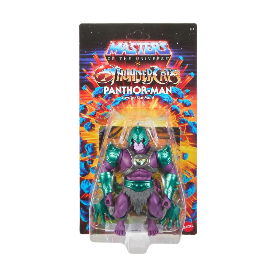 Masters of Universe Origins x ThunderCats Wave 3 Panthor-Man (dented card) - Image 3