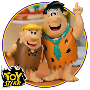 Flintstones Wave 1 Fruity Pebbles Fred and Cocoa Pebbles Barney (Set of 2)