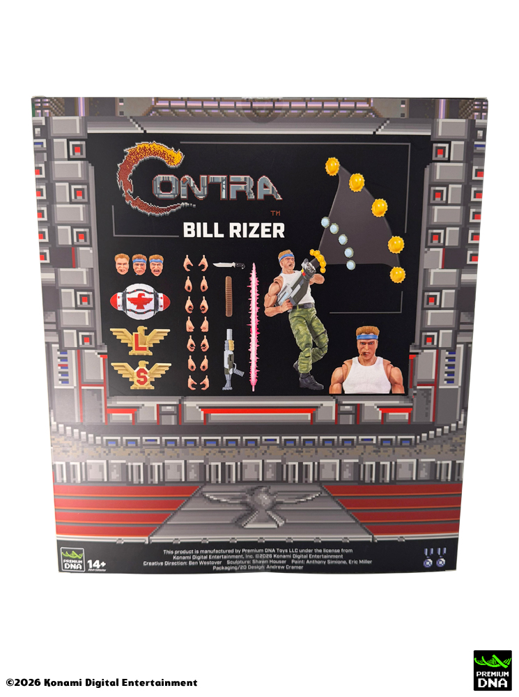 Contra - Limited Edition Arcade Variant 2-Pack - Lance Bean and Bill Rizer 1/12 Scale Signature Collection Action Figures - Image 25