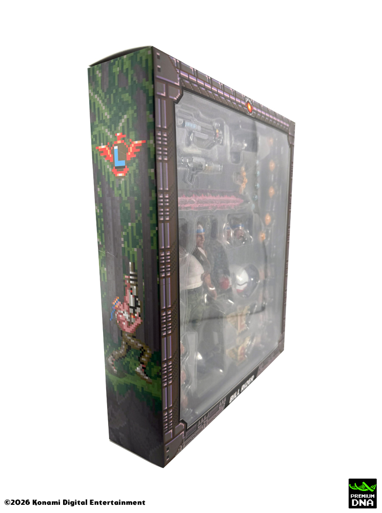 Contra - Limited Edition Arcade Variant 2-Pack - Lance Bean and Bill Rizer 1/12 Scale Signature Collection Action Figures - Image 24