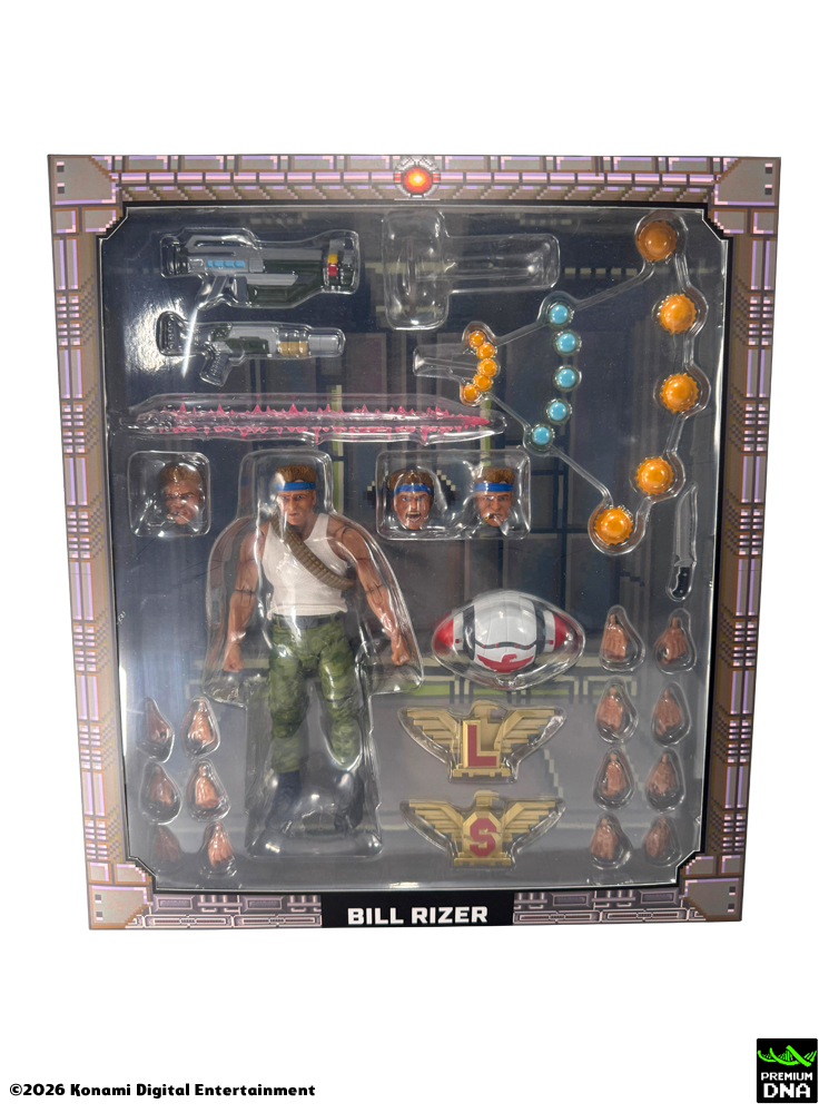 Contra - Limited Edition Arcade Variant 2-Pack - Lance Bean and Bill Rizer 1/12 Scale Signature Collection Action Figures - Image 22