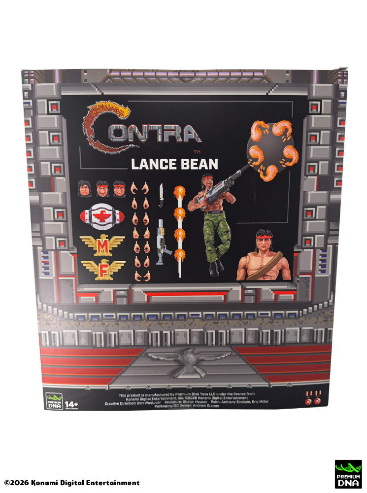 Contra - Limited Edition Arcade Variant 2-Pack - Lance Bean and Bill Rizer 1/12 Scale Signature Collection Action Figures - Image 17