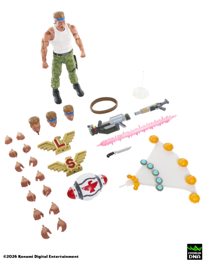 Contra - Limited Edition Arcade Variant 2-Pack - Lance Bean and Bill Rizer 1/12 Scale Signature Collection Action Figures - Image 4