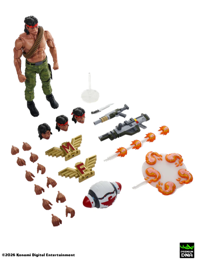 Contra - Limited Edition Arcade Variant 2-Pack - Lance Bean and Bill Rizer 1/12 Scale Signature Collection Action Figures - Image 6