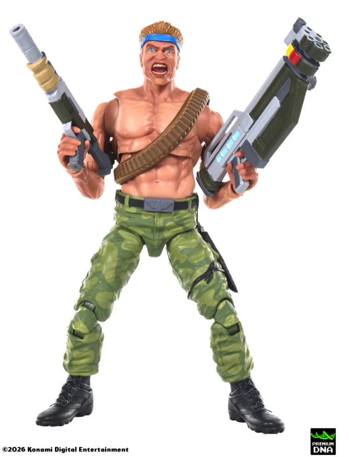 Contra - Limited Edition Arcade Variant 2-Pack - Lance Bean and Bill Rizer 1/12 Scale Signature Collection Action Figures - Image 7