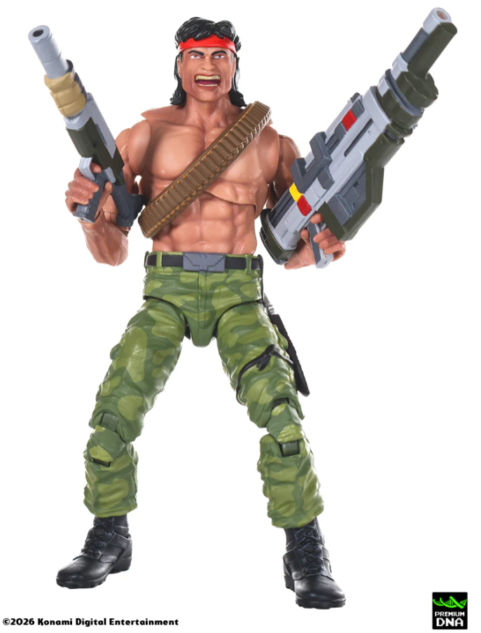 Contra - Limited Edition Arcade Variant 2-Pack - Lance Bean and Bill Rizer 1/12 Scale Signature Collection Action Figures - Image 13