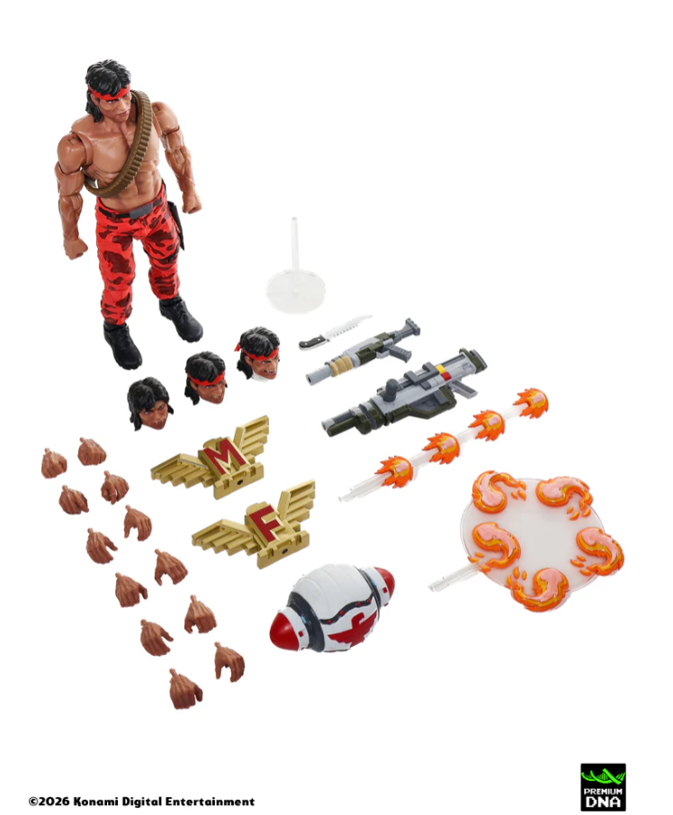 Contra - Lance Bean 1/12 Scale Signature Collection Action Figure - Image 8