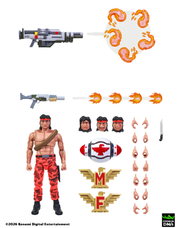 Contra - Lance Bean 1/12 Scale Signature Collection Action Figure - Image 13