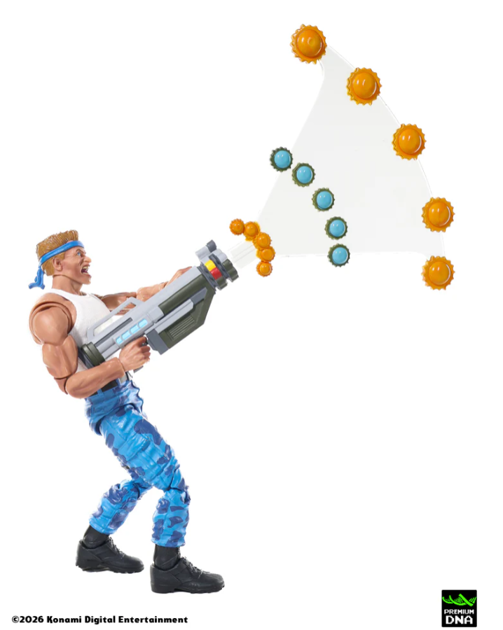 Contra - Bill Rizer 1/12 Scale Signature Collection Action Figure - Image 8