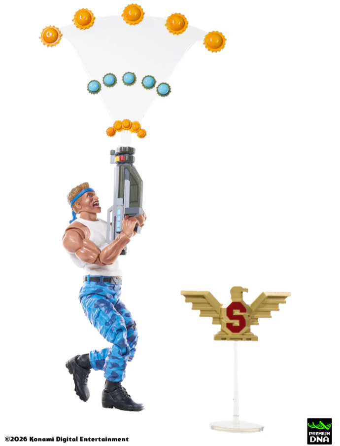 Contra - Bill Rizer 1/12 Scale Signature Collection Action Figure - Image 9