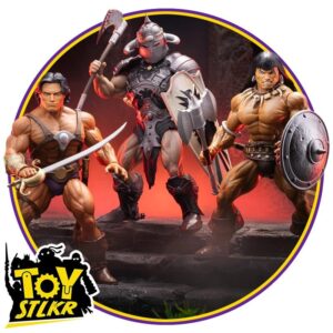 Frazetta Universe Wave 1 (Set of 3 Figures)