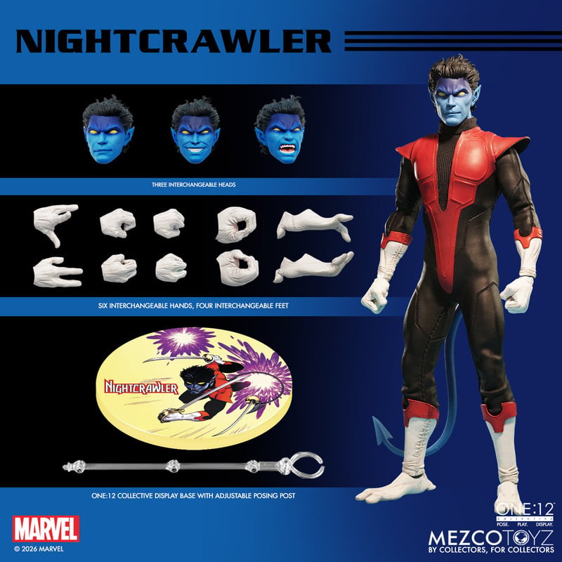 X-MEN One:12 Collective Nightcrawler - Image 13