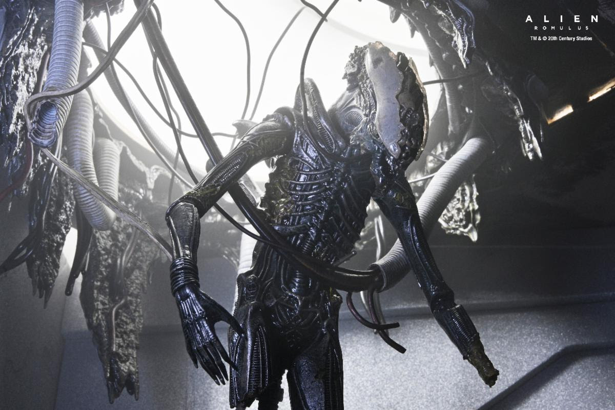 ALIEN: ROMULUS - 7 IN SCALE ACTION FIGURE - DELUXE SUSPENDED LAB XENOMORPH XX121 - Image 2