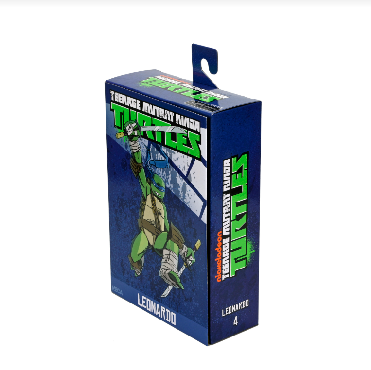 TMNT (2012 CARTOON) - ULTIMATE LEONARDO ACTION FIGURE (box not mint) - Image 4