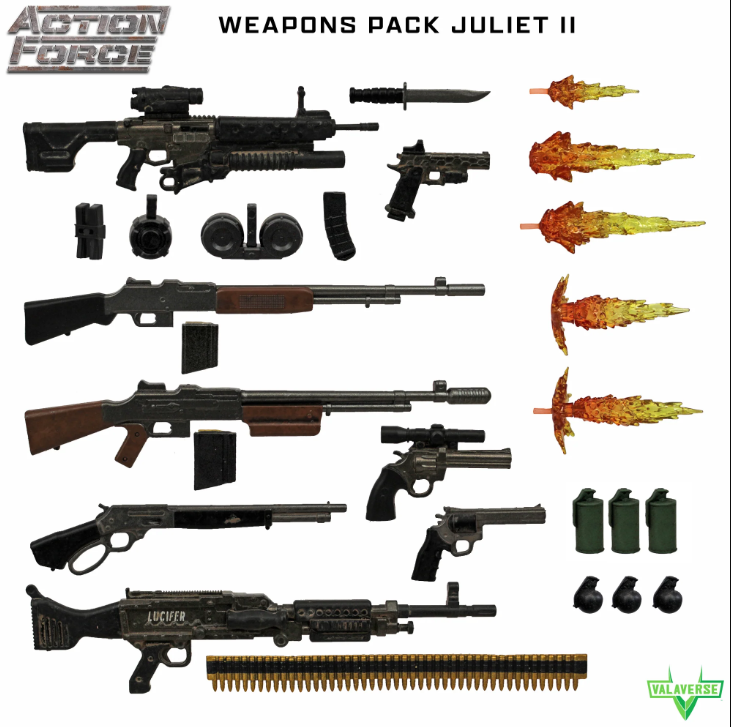 Action Force Series 6 Weapons Pack Juliet II - Image 2