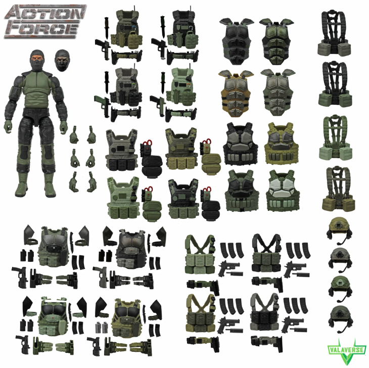 Action Force Tactical Field Gear Tin Set - Image 3