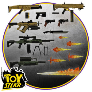 Action Force Series 6 Weapons Pack India II