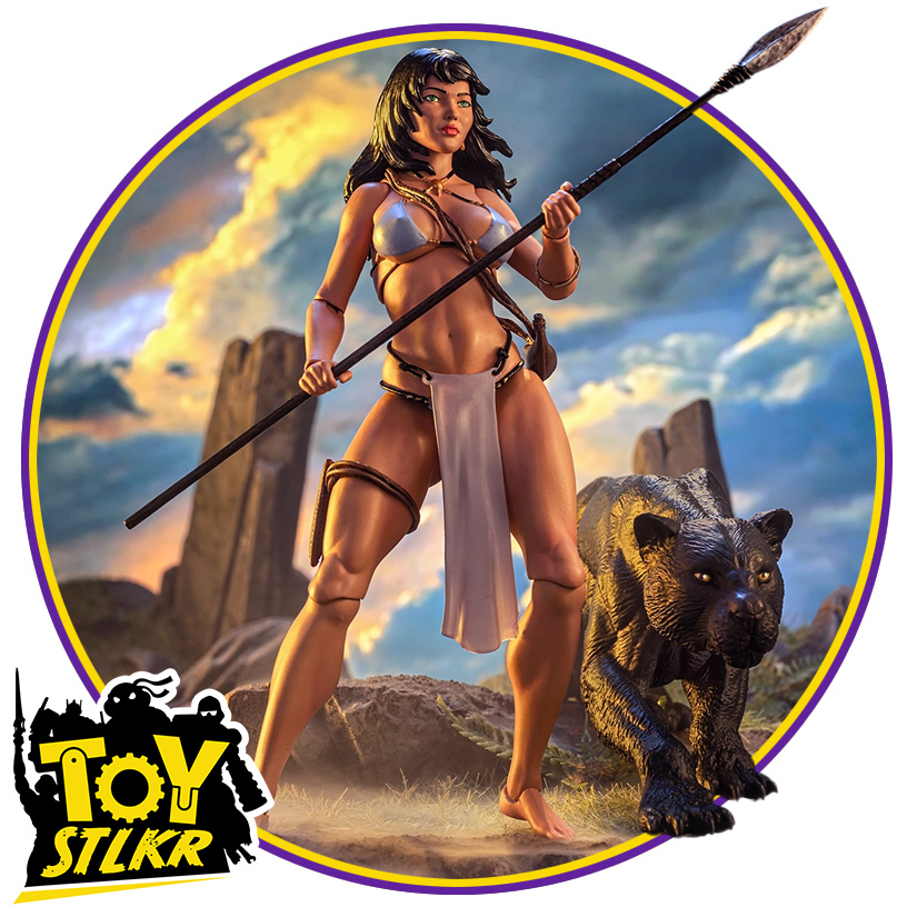 Frazetta Universe Icon Collectibles TEEGRA V2 1/12 Scale Action Figure