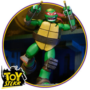 TMNT (2012 CARTOON) - ULTIMATE RAPHAEL ACTION FIGURE (box not mint)