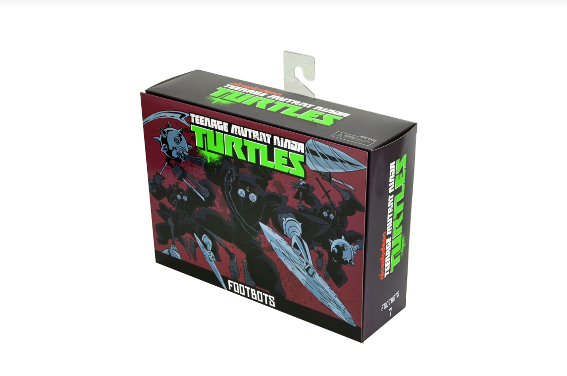TMNT (2012 CARTOON) - 7 INCH SCALE ACTION FIGURE - FOOTBOTS 2-PACK - Image 3