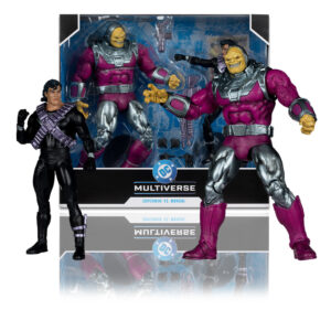 DC MULTIVERSE 7IN MEGAFIG 2PK MONGUL VS KRYPTONIAN SUIT SUPERMAN