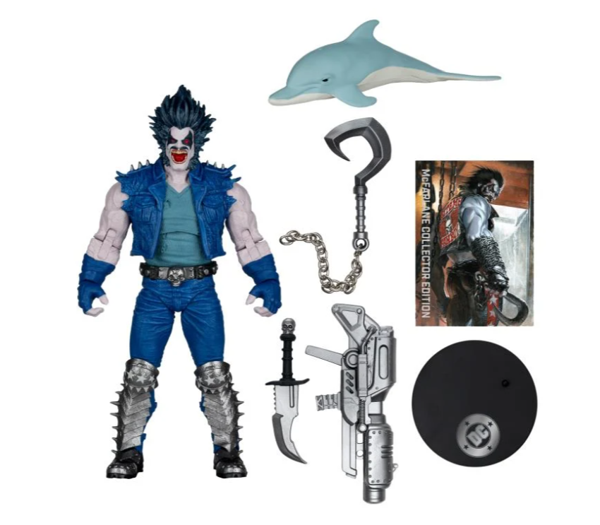 DC McFarlane Collector Edition Wave 14 Lobo DC Classic #58 (Platinum Chase) - Image 4