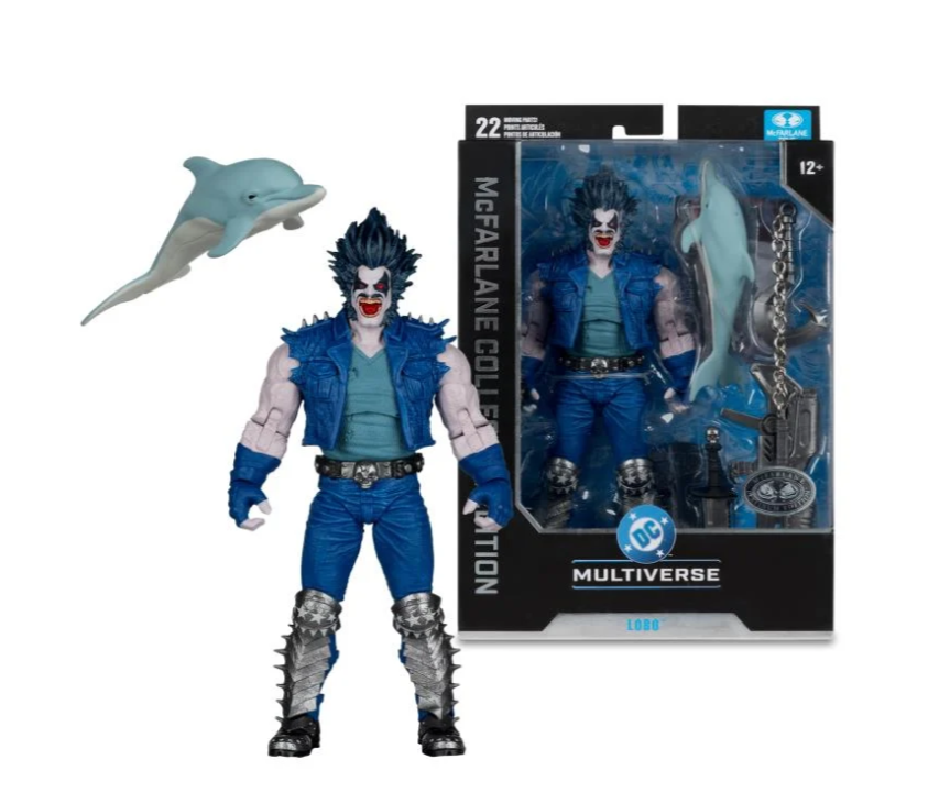 DC McFarlane Collector Edition Wave 14 Lobo DC Classic #58 (Platinum Chase) - Image 5