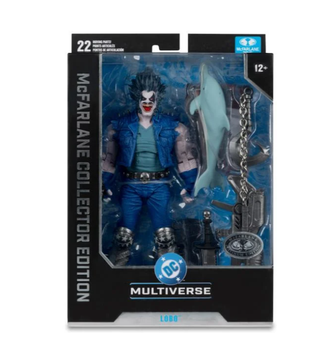 DC McFarlane Collector Edition Wave 14 Lobo DC Classic #58 (Platinum Chase) - Image 6