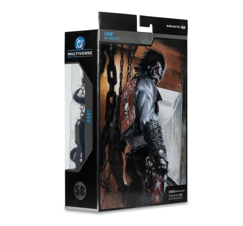 DC McFarlane Collector Edition Wave 14 Lobo DC Classic #58 (Platinum Chase) - Image 8