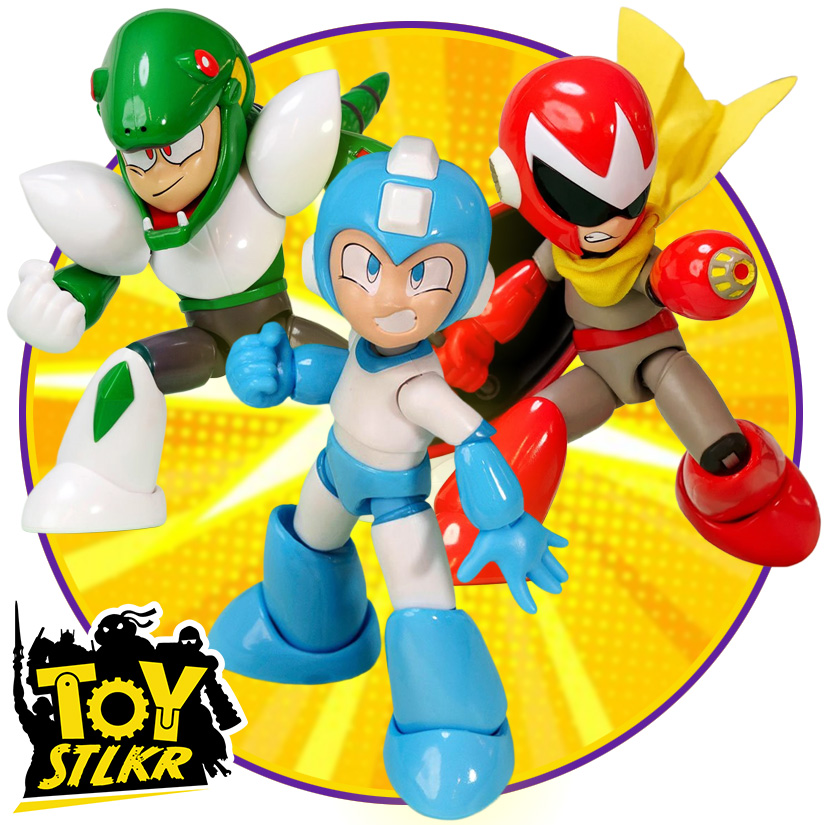 Mega Man 1/12 Scale Wave 4 (set of 3 figures)