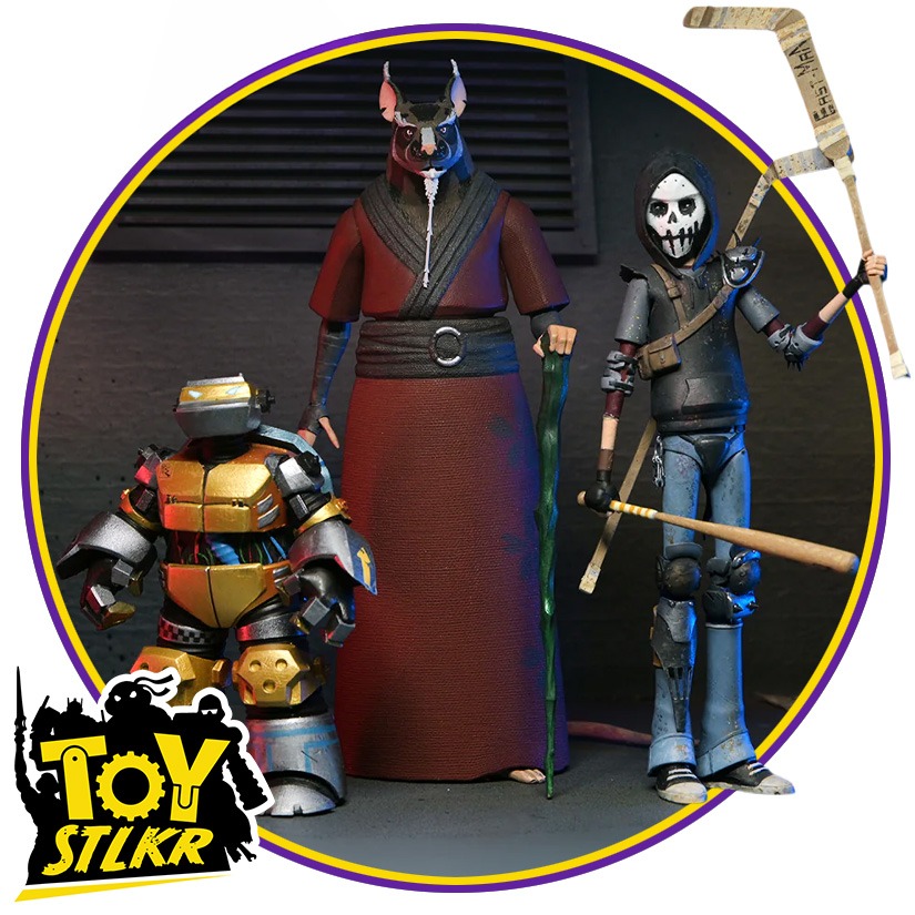 TMNT (2012 CARTOON) - ULTIMATE Splinter Casey Jones and Metalhead (Set of 3)