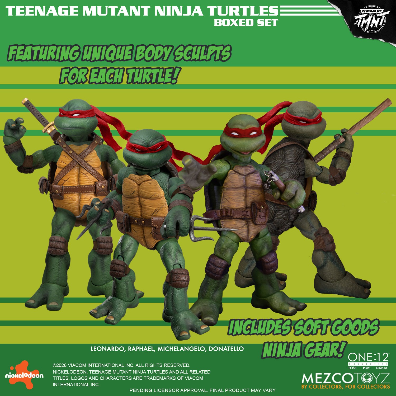 Teenage Mutant Ninja Turtles (Mirage) One:12 Collective Deluxe Boxed Set - Image 17