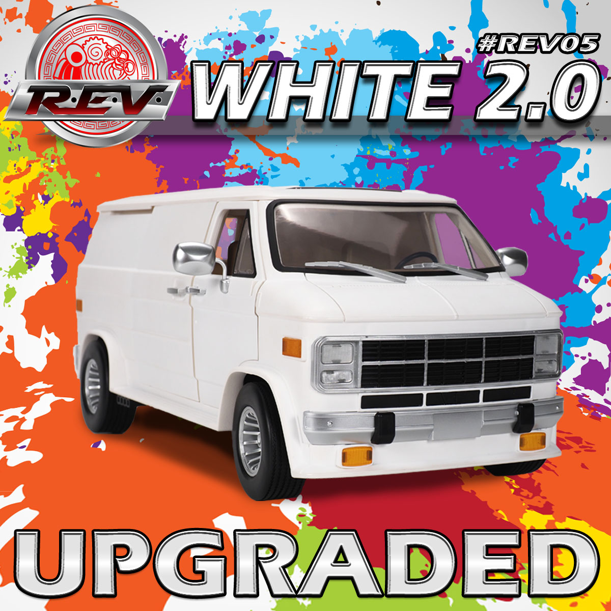 RAMEN TOY – REV (Ramen Economical Vehicles) White 2.0 - Image 2