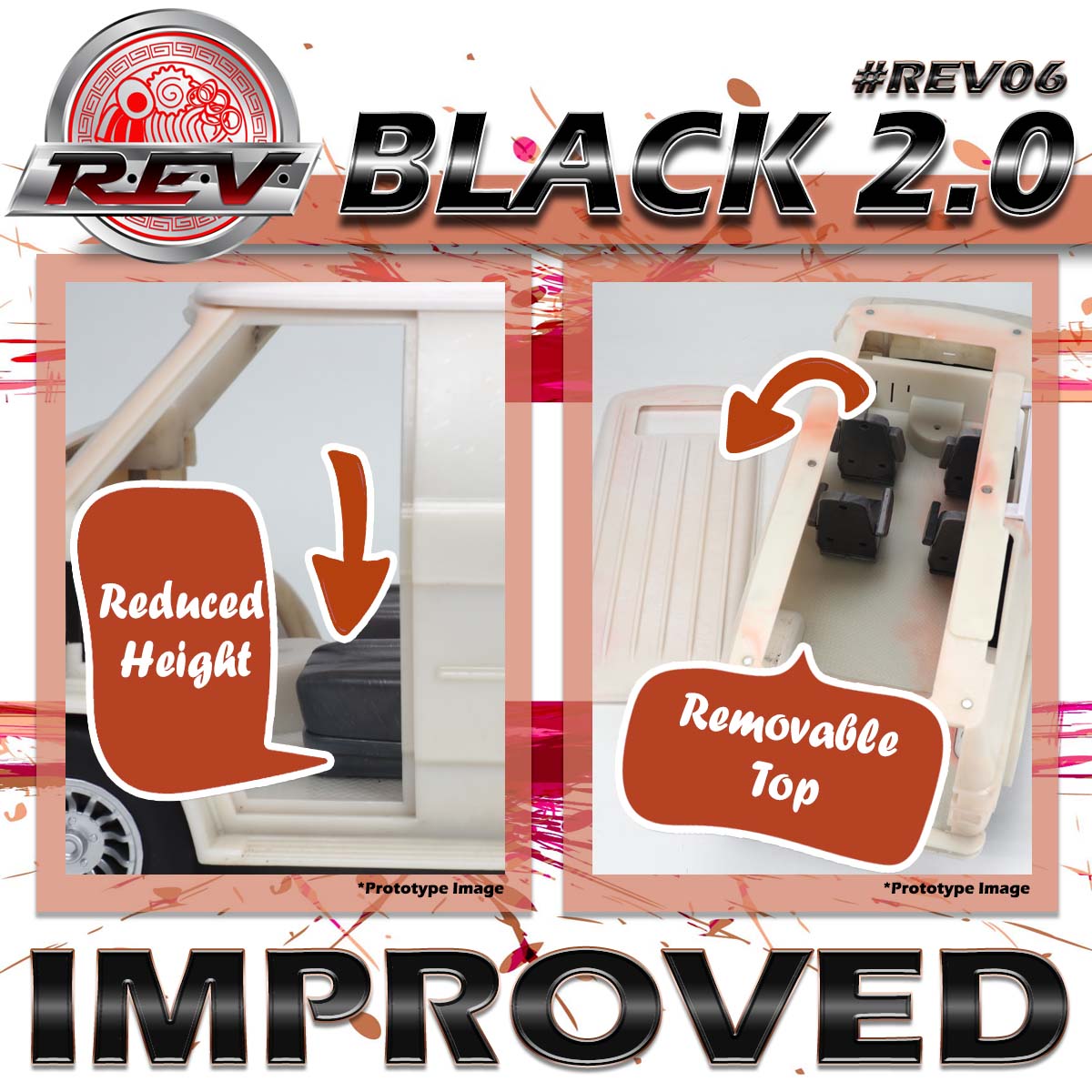 RAMEN TOY – REV (Ramen Economical Vehicles) Black 2.0 - Image 4