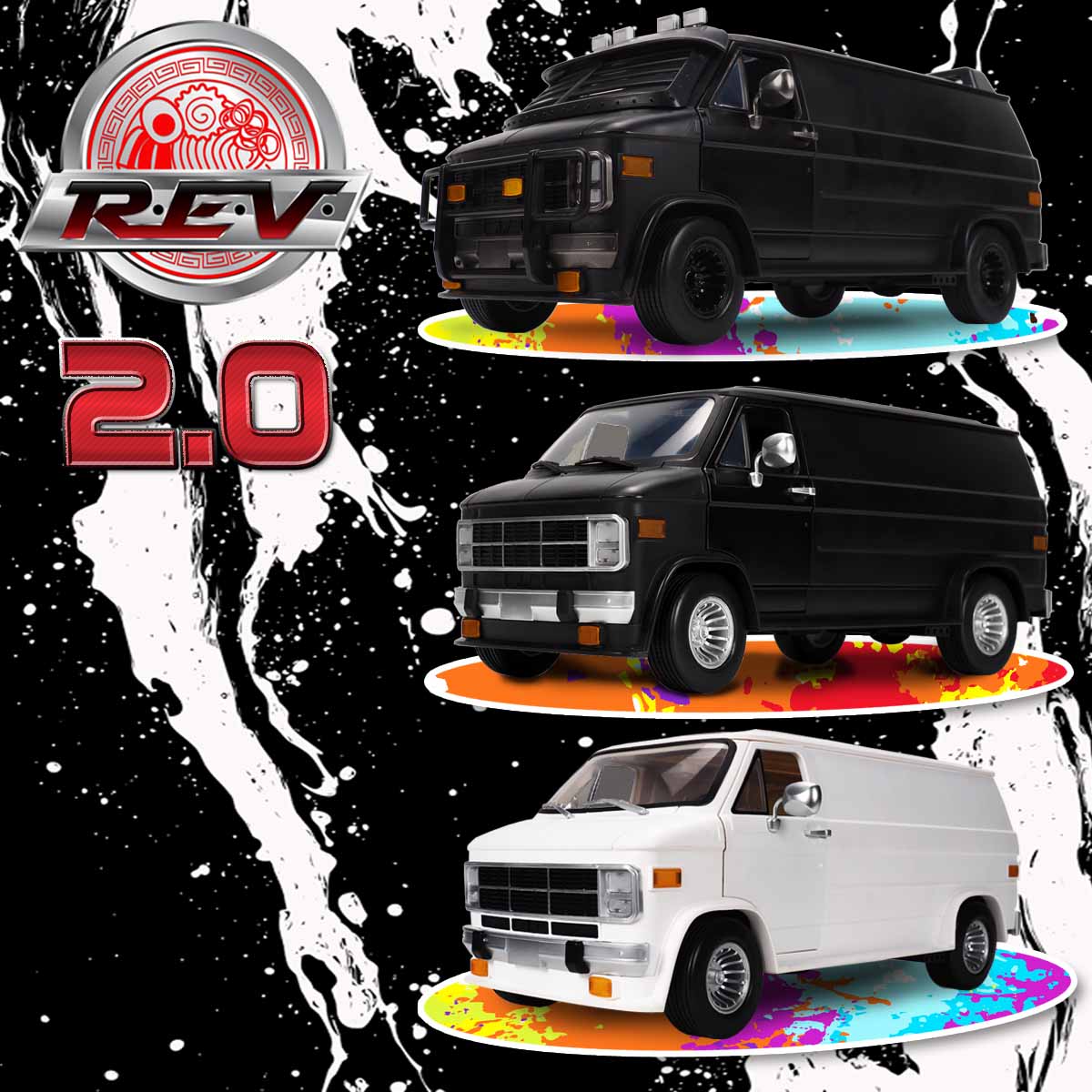 RAMEN TOY – REV (Ramen Economical Vehicles) Black 2.0 - Image 5