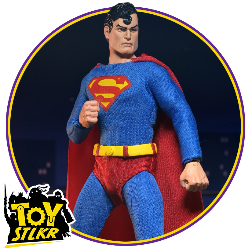DC COMICS - SUPERMAN 8 INCH SCALE CLOTHED ACTION FIGURE