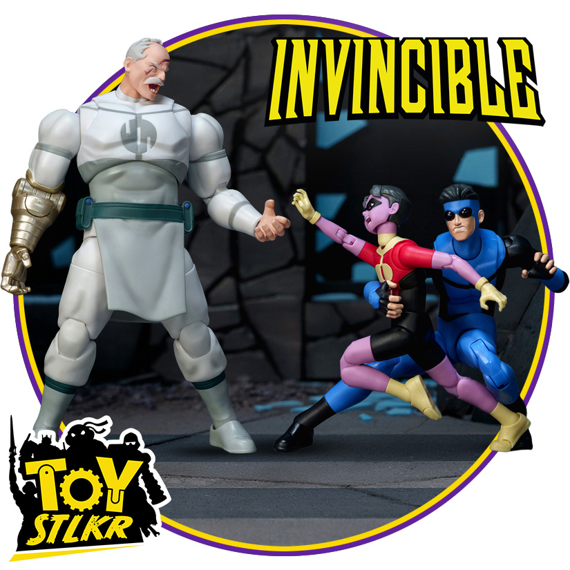 Invincible 1/12 Scale Wave 1 (3 Figure Bundle)