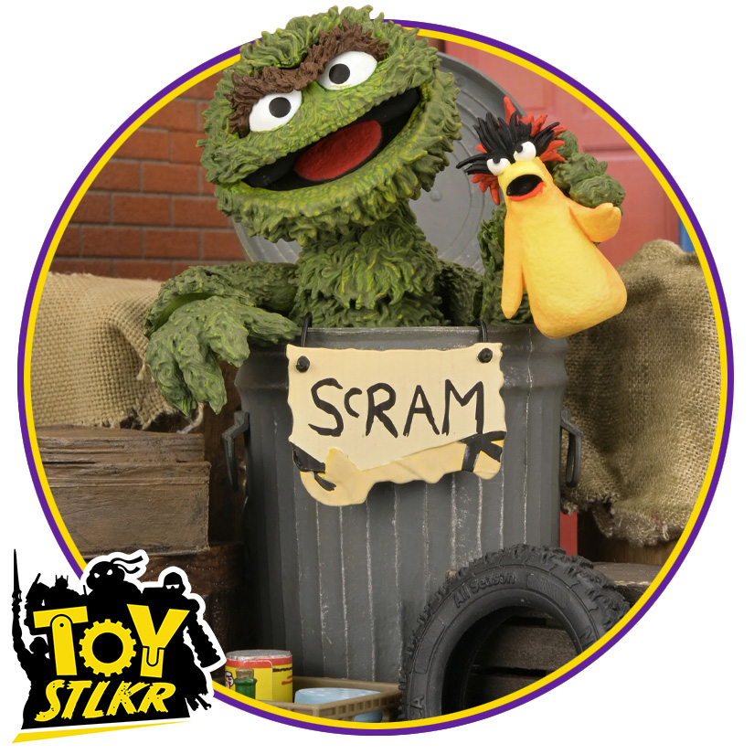 Sesame Street Ultimate Oscar the Grouch 7″ Action Figure