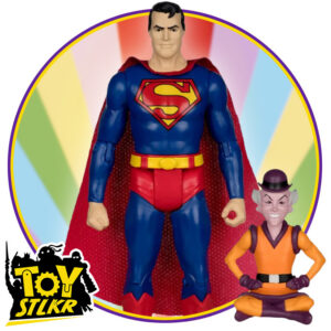 DC Retro W16 Super Friends Superman and Mr. Mxyzptlk