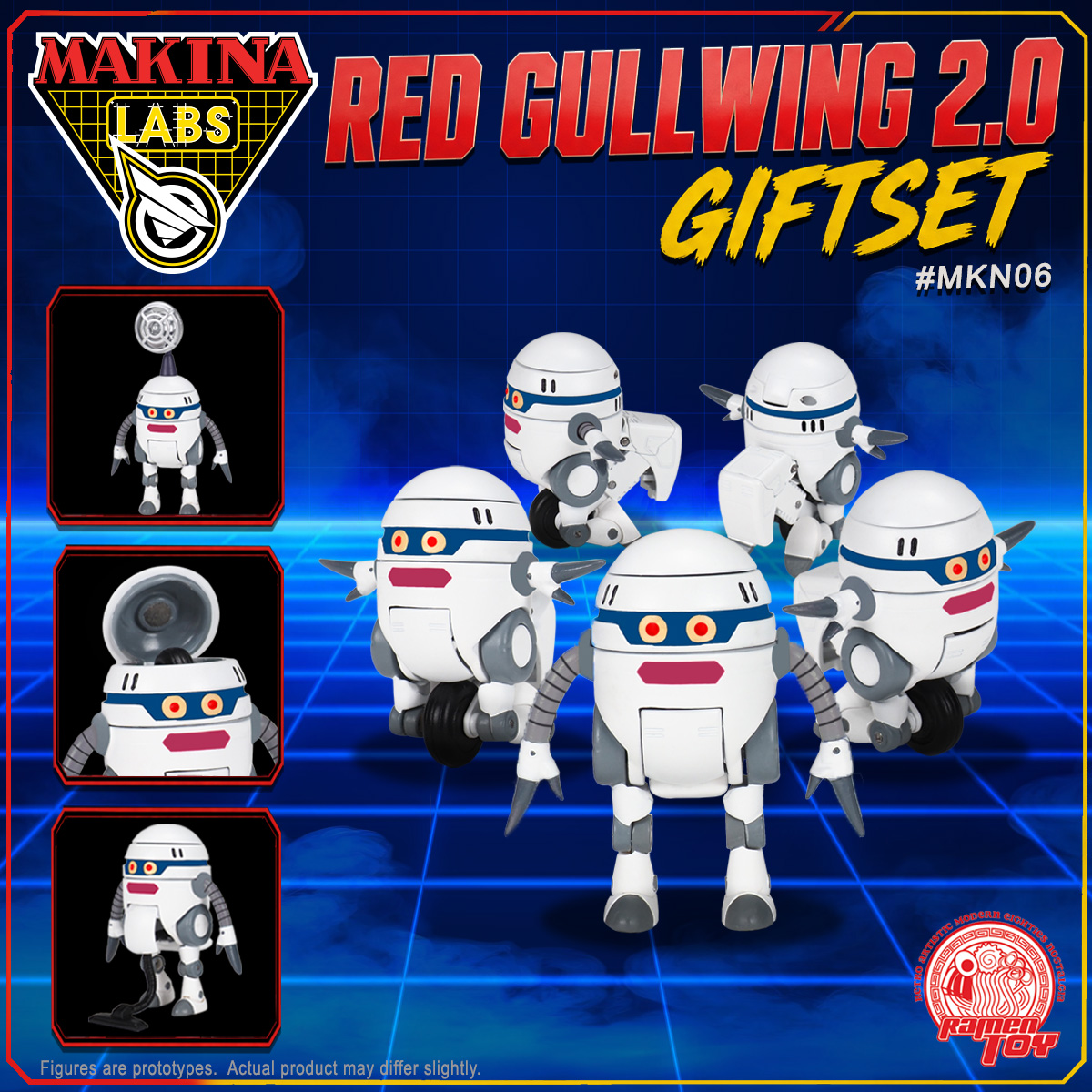 RAMEN TOY – RED GULLWING 2.0 GIFTSET - Image 6