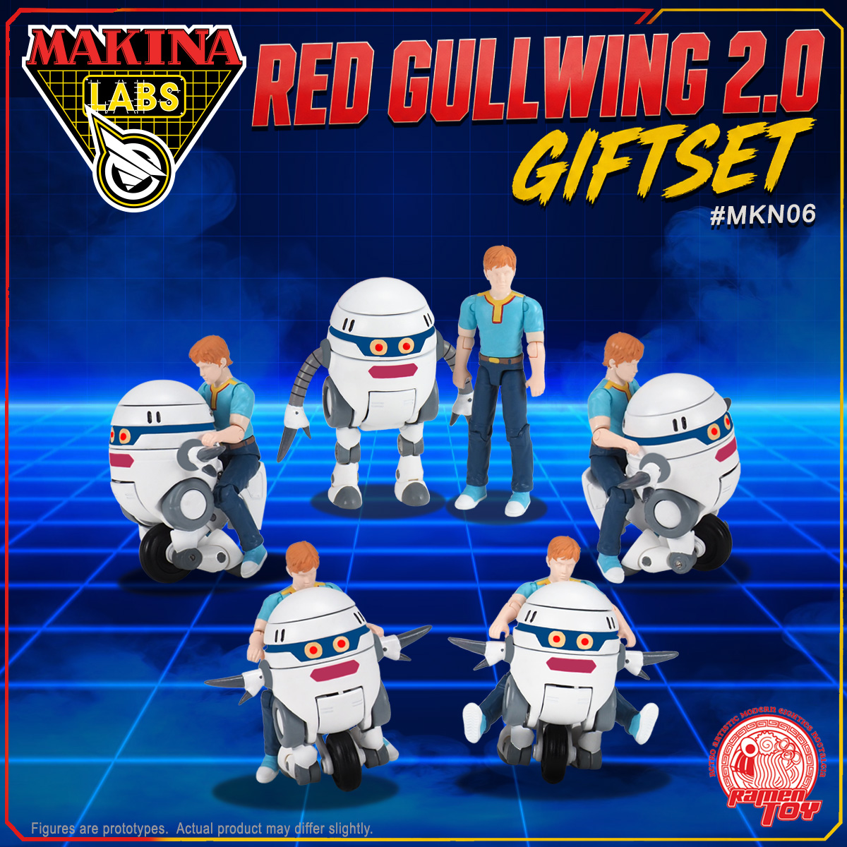RAMEN TOY – RED GULLWING 2.0 GIFTSET - Image 7