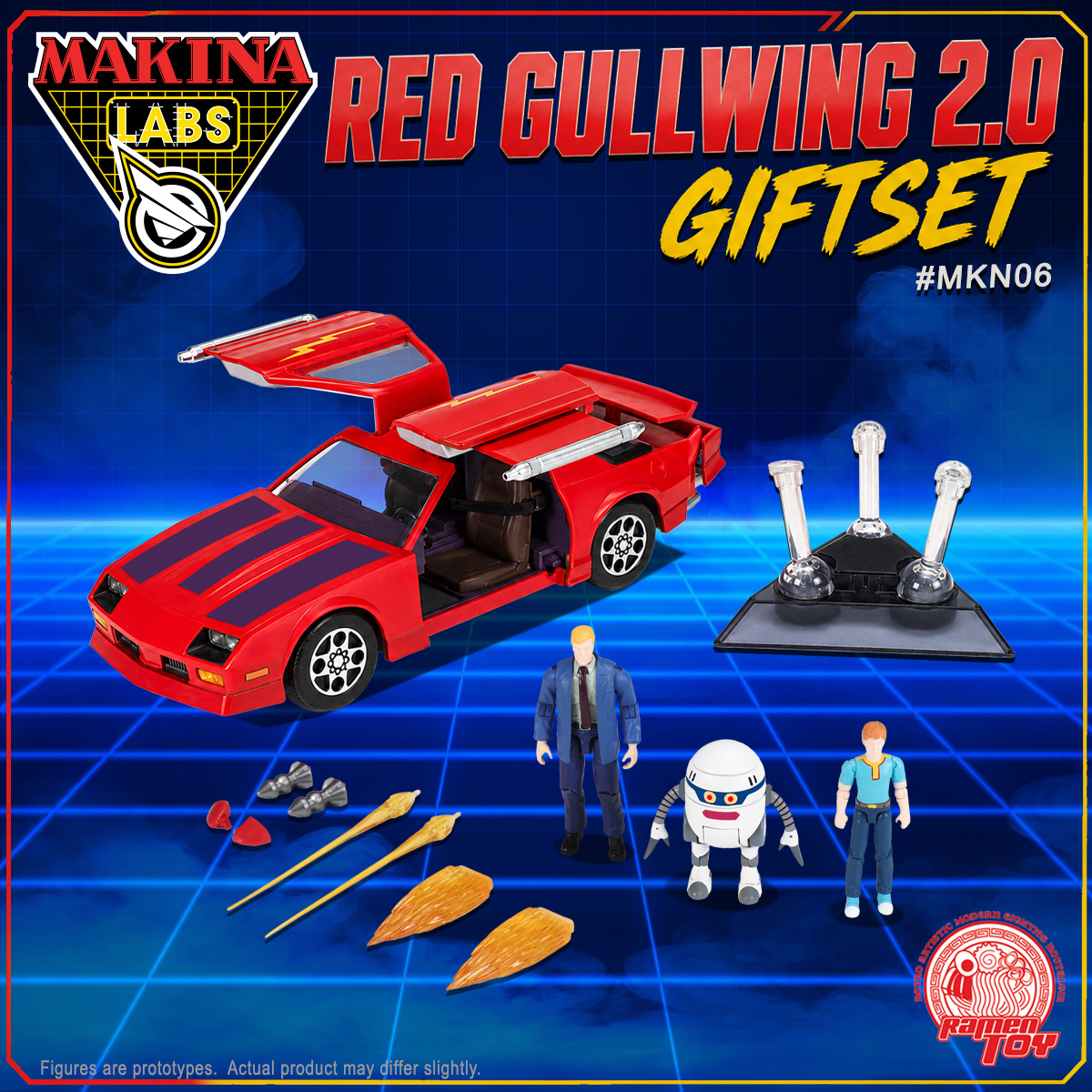 RAMEN TOY – RED GULLWING 2.0 GIFTSET - Image 8