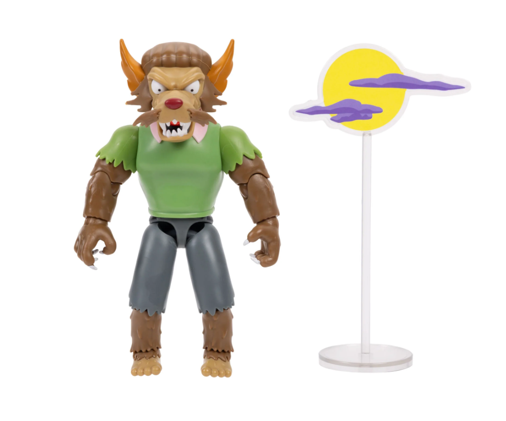 The Simpsons Deluxe Werewolf Ned Flanders 5in Deluxe Figure (THOH) - Image 3
